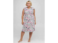 Сукня р.56 Бавовна 100% 040130070_сіро-червоний Трикомир Україна ТМ Трикомир