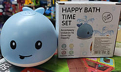 Іграшка для ванної Кит з фонтаном 59010-1 фонтанчик іграшковий у ванну