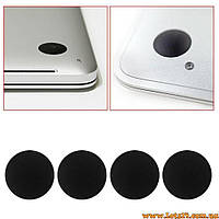 4шт Прорезинненые ножки для Макбука лапки накладки на корпус Macbook Pro Air резиновые ножки на макбук про