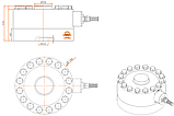 Тензодатчик ESIT HSC 200t, фото 3