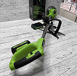 Ручний акумуляторний триммер для трави Німеччина Krafftech 48V 4AP, фото 5