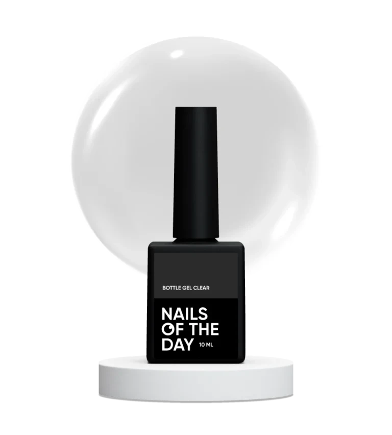 Зміцнюючий гель Nailsoftheday Bottle gel clear, 10 мл, фото 1