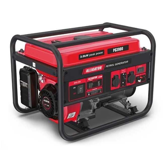Генератор бензиновий Alligator 3,0кВт (ном 2,8кВт)