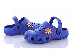 Капці пляжні підліток р.30-35 сині (6 пар) SV-017 ТМ CROSS