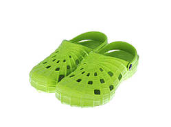 Капці пляжні дитячі (6 пар) SPIDER (28-33р.) Салатові SV-016 ТМ CROSS