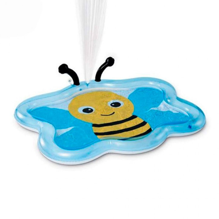 Дитячий надувний басейн Intex Бджілка з фонтаном 127x102 см 59 л 58434