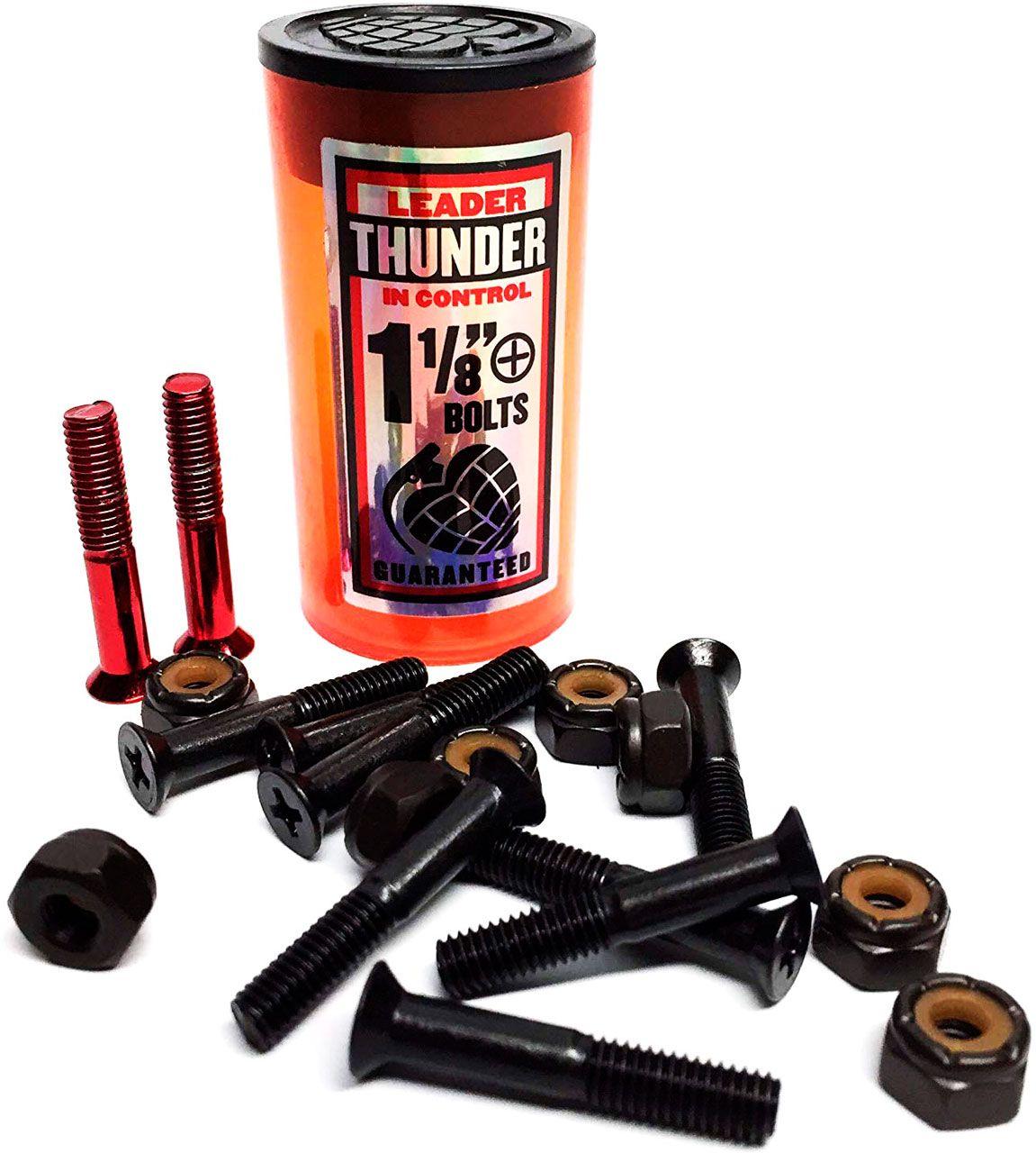 Болти для скейтборда THUNDER Phillips Red 1 1/8", фото 1