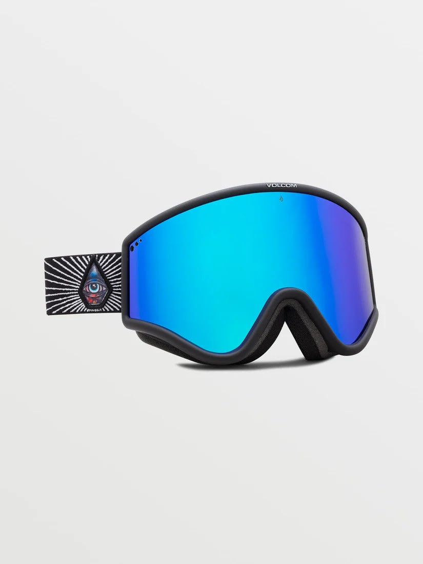Маска Volcom Yae Goggle - Jamie Lynn / Blue Chrome Bonus Lens, фото 1