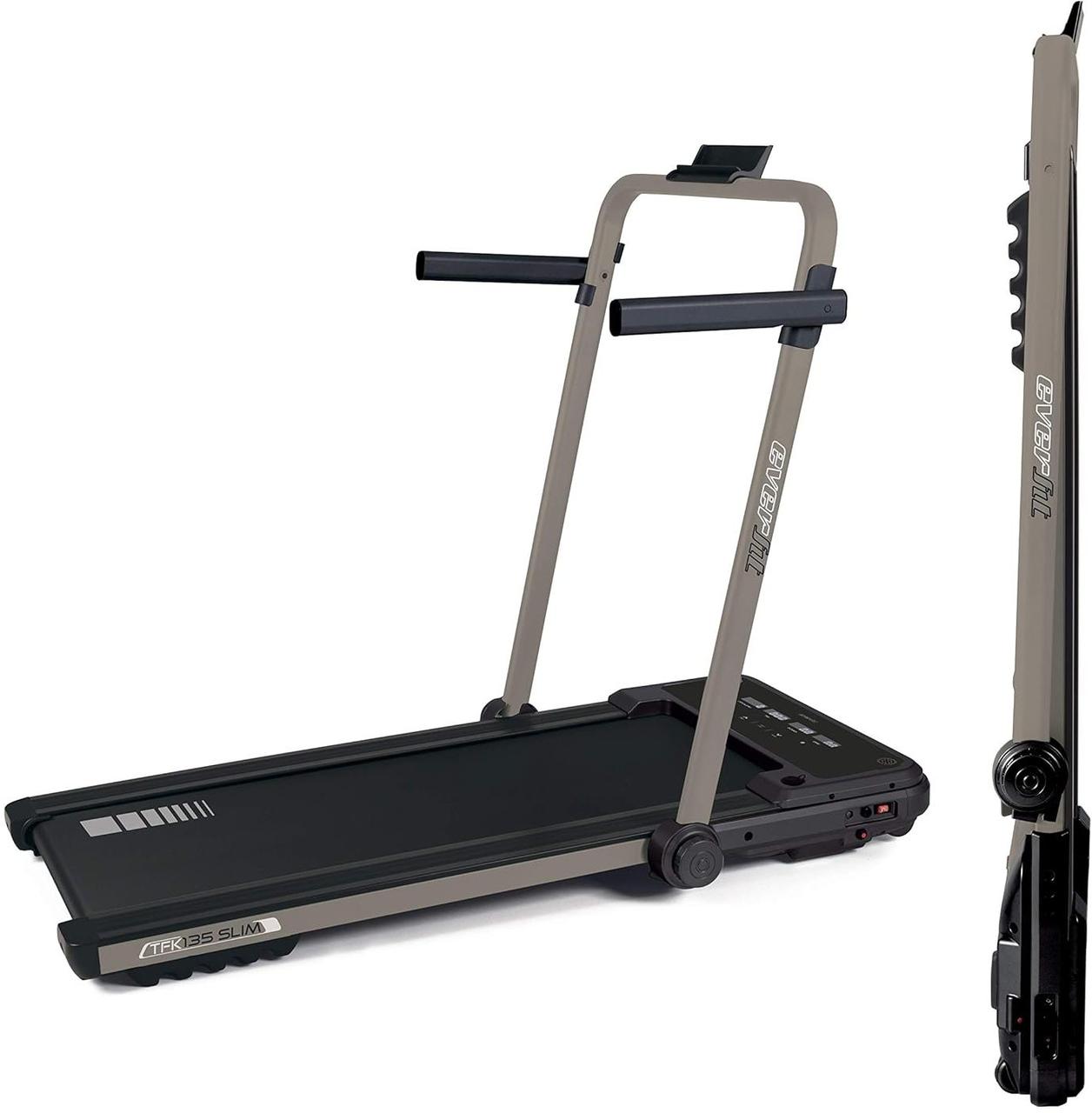 Електрична бігова доріжка для дому Everfit Treadmill TFK 135 Slim (Pure Bronze)