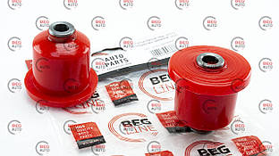 Втулка балки задньої 2110 червона (2шт) (BEG-LINE) (2110-2914054R)