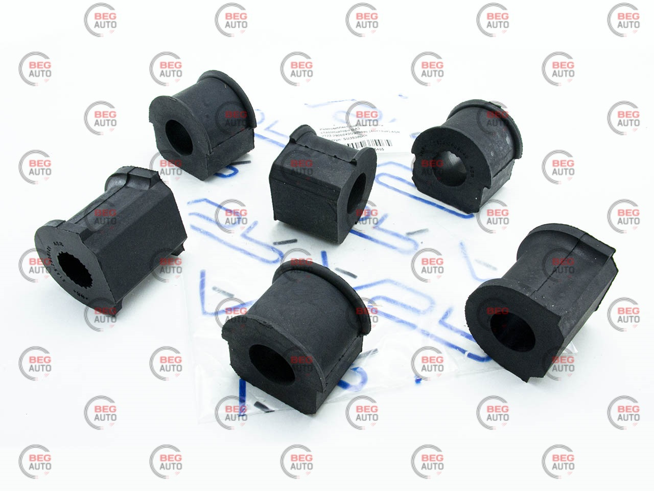 Втулка стабілізатора передня 2123-шевроле 6шт (ASR) (SU35006Kit)