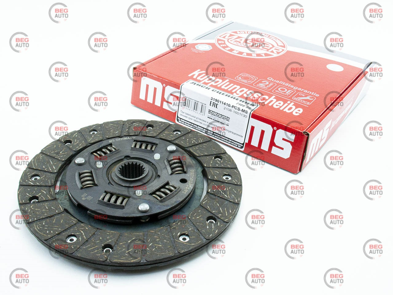 Диск зчеплення 2108 (MASTER-SPORT) (319011410-PCS-MS)
