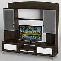 Стінка у вітальню Тіса Меблі Вітальня Гостина-42 Венге Білий