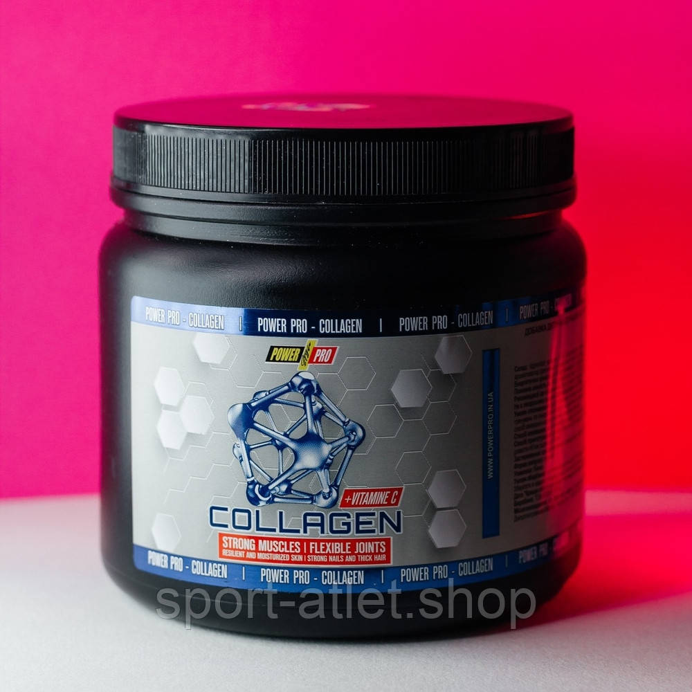 Препарат для суглобів і зв'язок Power Pro Collagen, 310 грам Барбарис