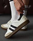 Жіночі кросівки samba white grey black ВТ9984, фото 8