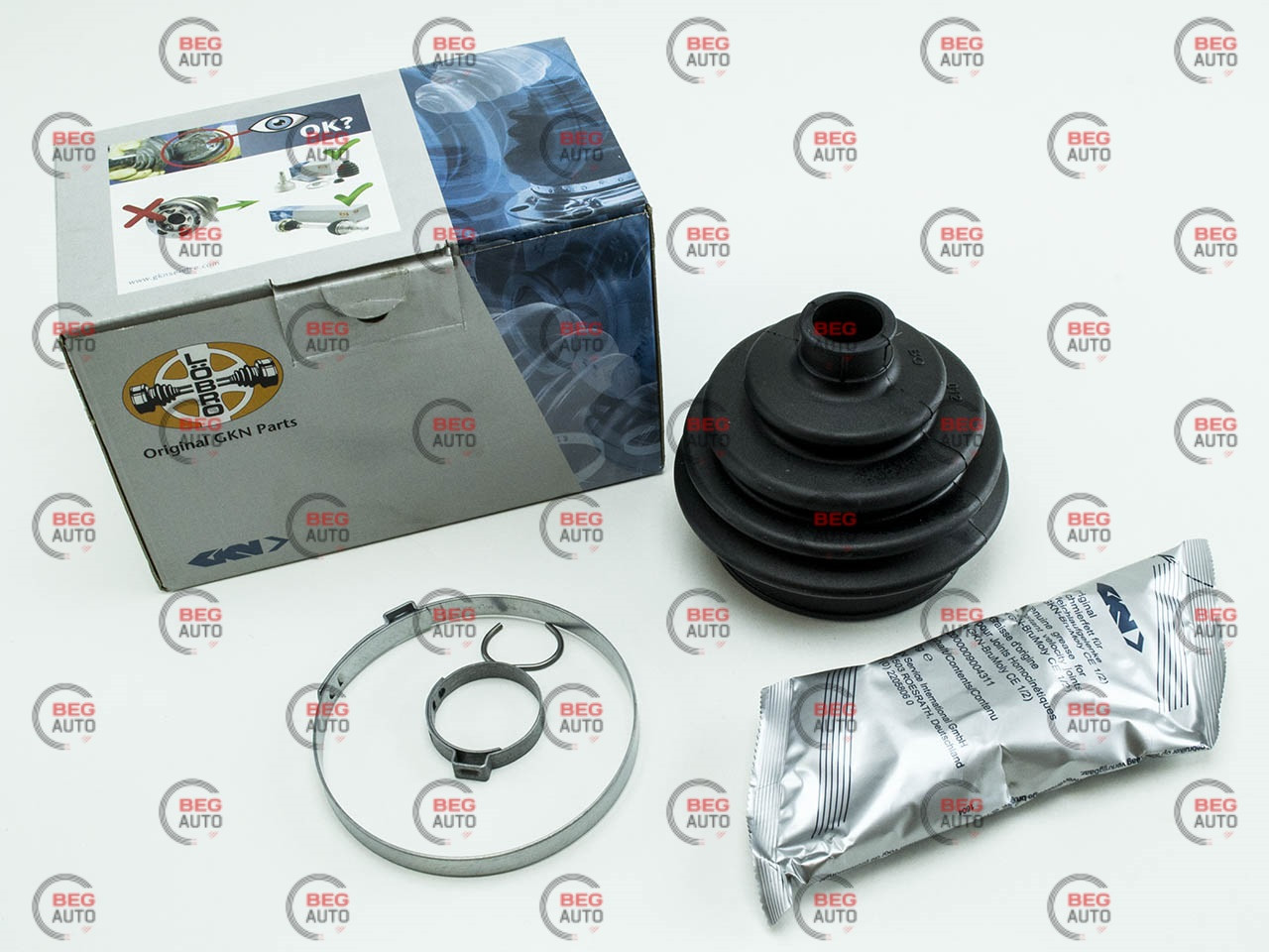 Пильовик гранат 2108,2110,1118 зовнішній (GKN Automotive) (SP 300374)