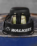 Навушники активні тактичні шумоподавлюючі Walker's Razor Slim Оливковий ВН1022, фото 9