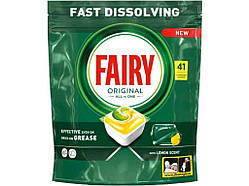 Таблетки для посудомийних машин Original All In One Лимон 41шт ТМ FAIRY