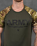 Футболка олива / мультика Army ВТ9539, фото 5