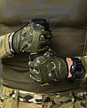 ПАРАЧАТКИ ТАКТИЧНІ MECHANIX M-PACT® FINGERLESS OLIVA GLOVES ВТ1023, фото 3