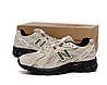 Чоловічі та жіночі кросівки New Balance 1906D Beige Black Бежеві Нью Беланс 1906 замша текстиль унісекс демісезон, фото 2