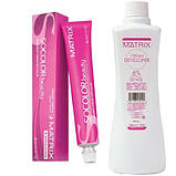 3W (теплий темний шатен) Стійка крем-фарба для волосся Matrix Socolor.beauty,90 ml, фото 4