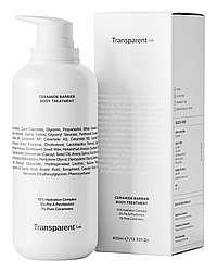Transparent Lab Крем для тіла з керамідами Transparent Lab Ceramide Barrier Body Treatment 400 ml