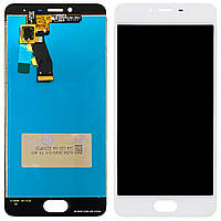 Дисплей (екран) Meizu M3s Y685 з сенсором білий