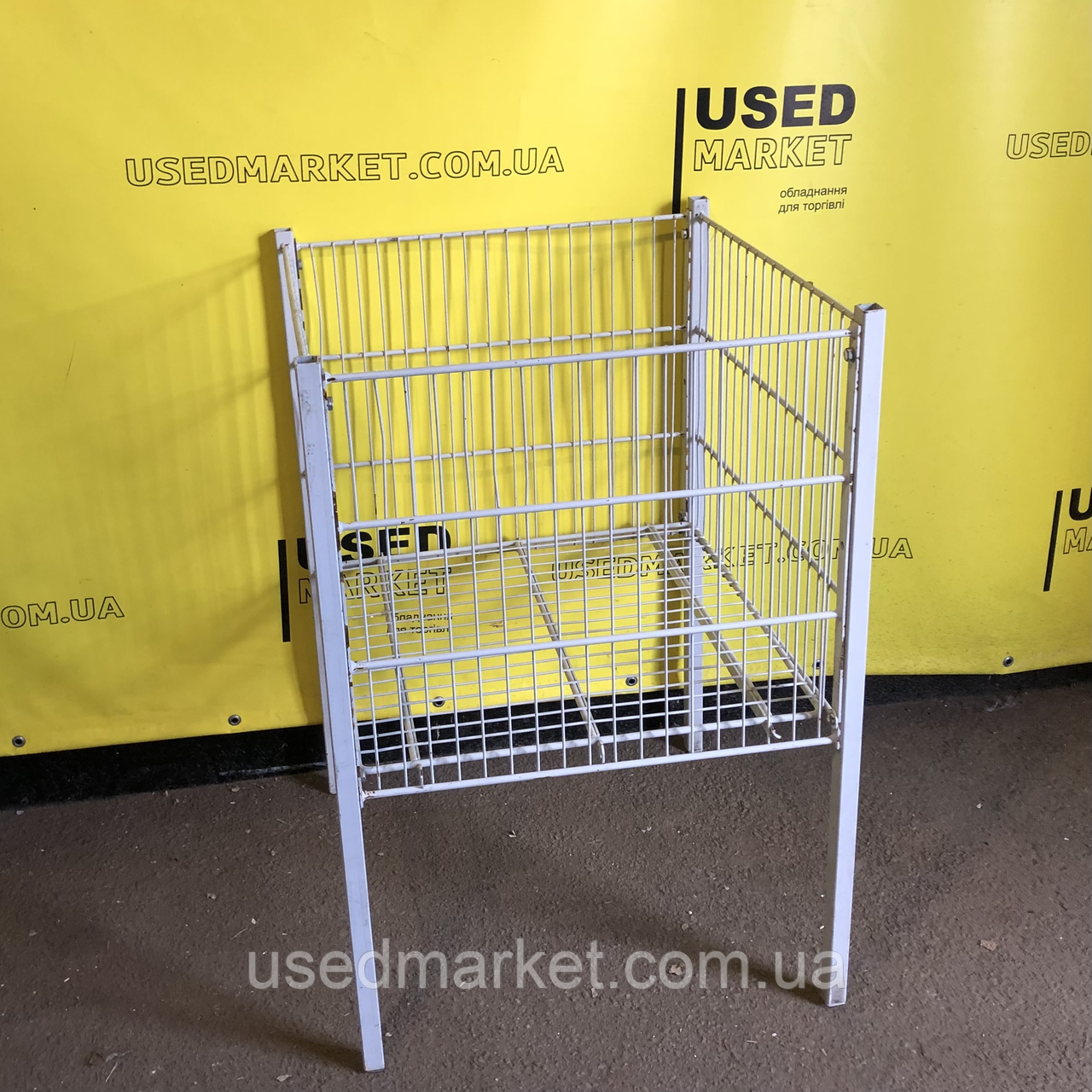 Промостол, промо кошик для розпродажів, акційний стіл 600x600x900, бу 2й гатунок