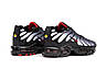 Чоловічі кросівки Nike Air Max Plus Tn Grey Red (Сірі) Взуття Найк Аір Макс Плюс текстиль шкіра демісезон, фото 5