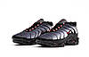 Чоловічі кросівки Nike Air Max Plus Tn Grey Red (Сірі) Взуття Найк Аір Макс Плюс текстиль шкіра демісезон, фото 4