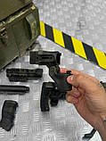 Набір приклад телескопічний Fab Defense GLR-16 dark olive ВТ7960, фото 5