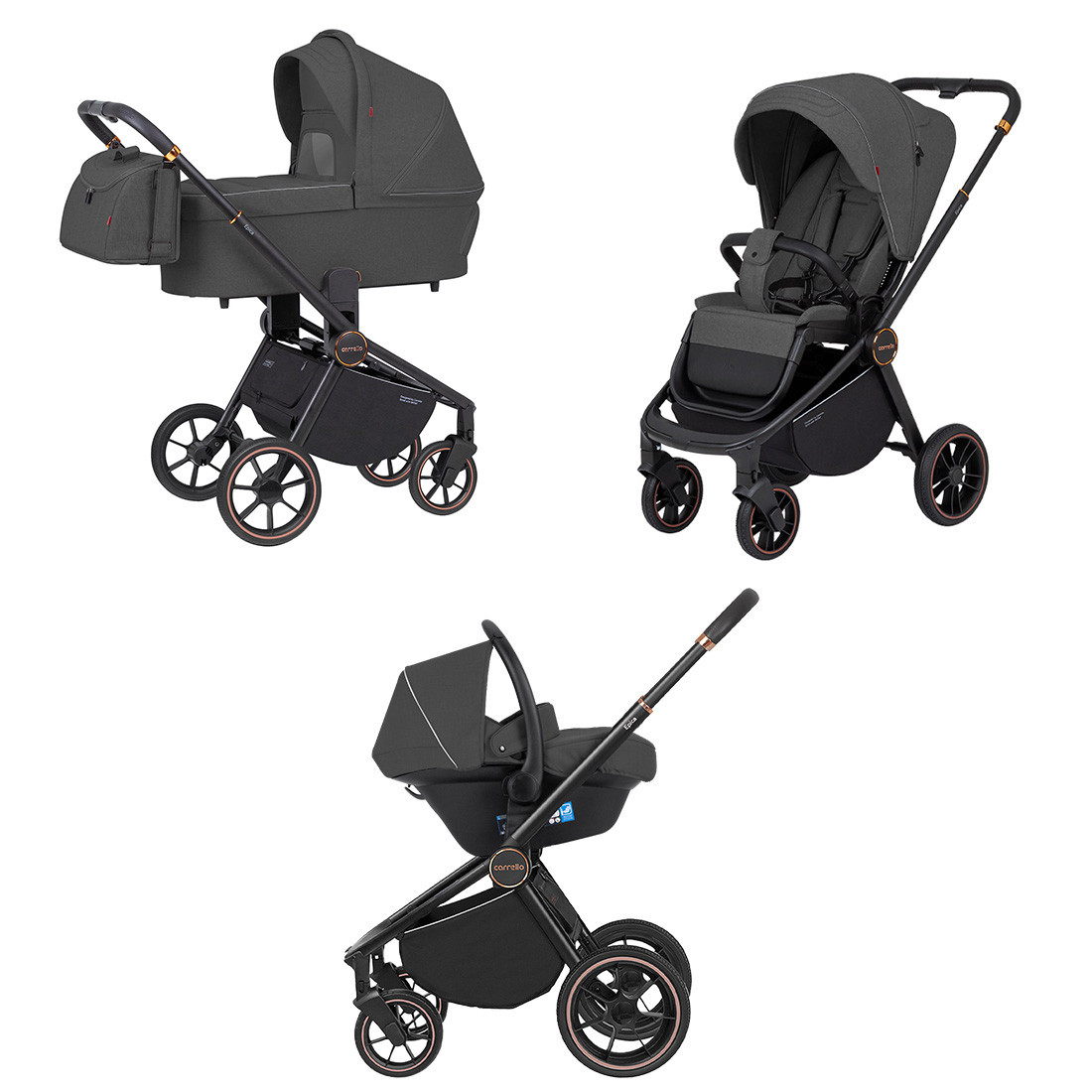 КОЛЯСКА УНІВЕРСАЛЬНА 3 В 1 CARRELLO EPICA CRL-8511/1 (3in1)