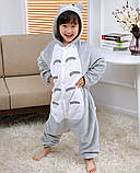 Кігурумі тоторо піжама для дітей хлопчиків і дівчаток на зріст 120, фото 3