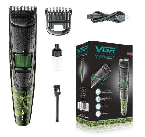 Тример для стрижки волосся VGR V-053 Professional, 1 насадка, фото 1