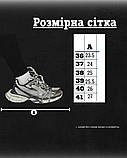Жіночі кросівки balenciaga 3XL black/grey ВТ9998, фото 10
