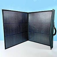 Сонячний зарядний пристрій 100W портативна розкладна панель XRYG-540-2 Чорний