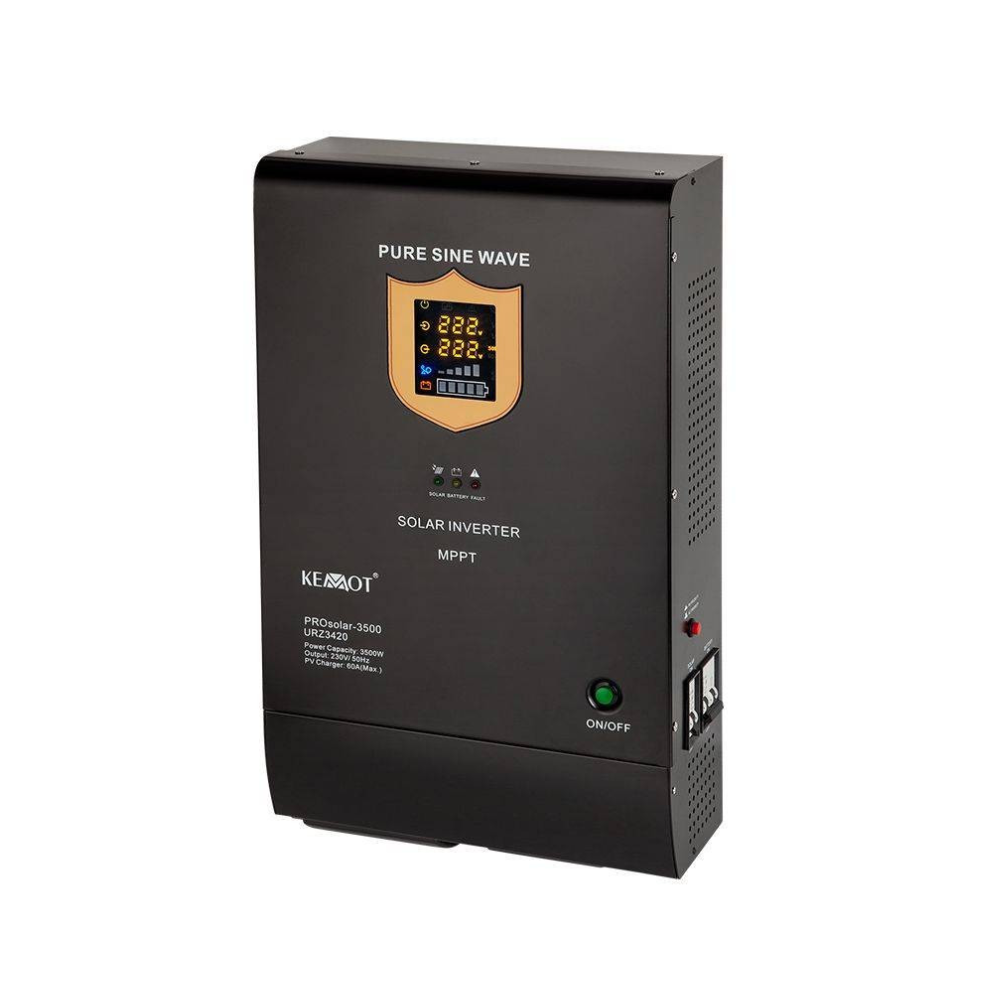 Сонячний Інвертор Безперебійник KEMOT PROsolar - 5000 48V 230V 5000VA/3500W, фото 1