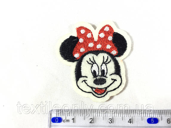 Нашивка Мінні Маус 45х48 мм, фото 1