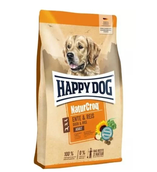 Корм сухий Happy Dog Premium Naturcroq Duck&Rice з качкою та рисом для дорослих собак 11 кг