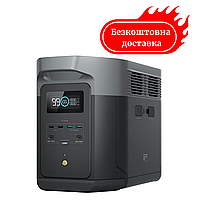 Зарядна станція EcoFlow Delta 2 Max 2400 Вт-2048 Вт·год Швидка зарядка Медапаратура