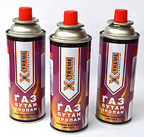 Газовий балон для пальників універсальний Xtreme 400 мл