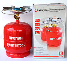 Газовий балон Intertool Пікнік (8 літрів)