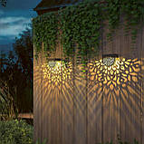 Lifeel Відкритий сонячний ліхтар, 6 одиниць, зовнішнє сонячне освітлення, декоративна сонячна садова лампа, світлодіодна сонячна, фото 4