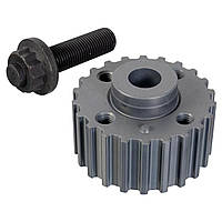 Шестерня колінвалу VW Caddy I-II / T3 / T4 1.6-1.9 D / TD (з болтом кріплення) Febi Bilstein 24674