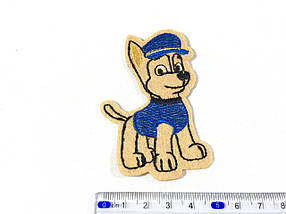 Нашивка Щенячий патруль Гончик Чейз 54х80 мм