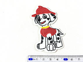 Нашивка Щенячий патруль Маршал 52х90 мм