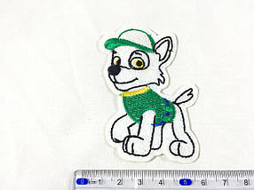 Нашивка Щенячий патруль Роккі 53х80 мм