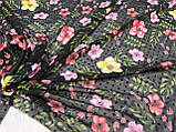 Тканина шифон жаккард принт  №281, фото 4