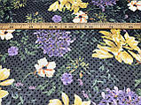 Тканина шифон жаккард принт  №282, фото 3